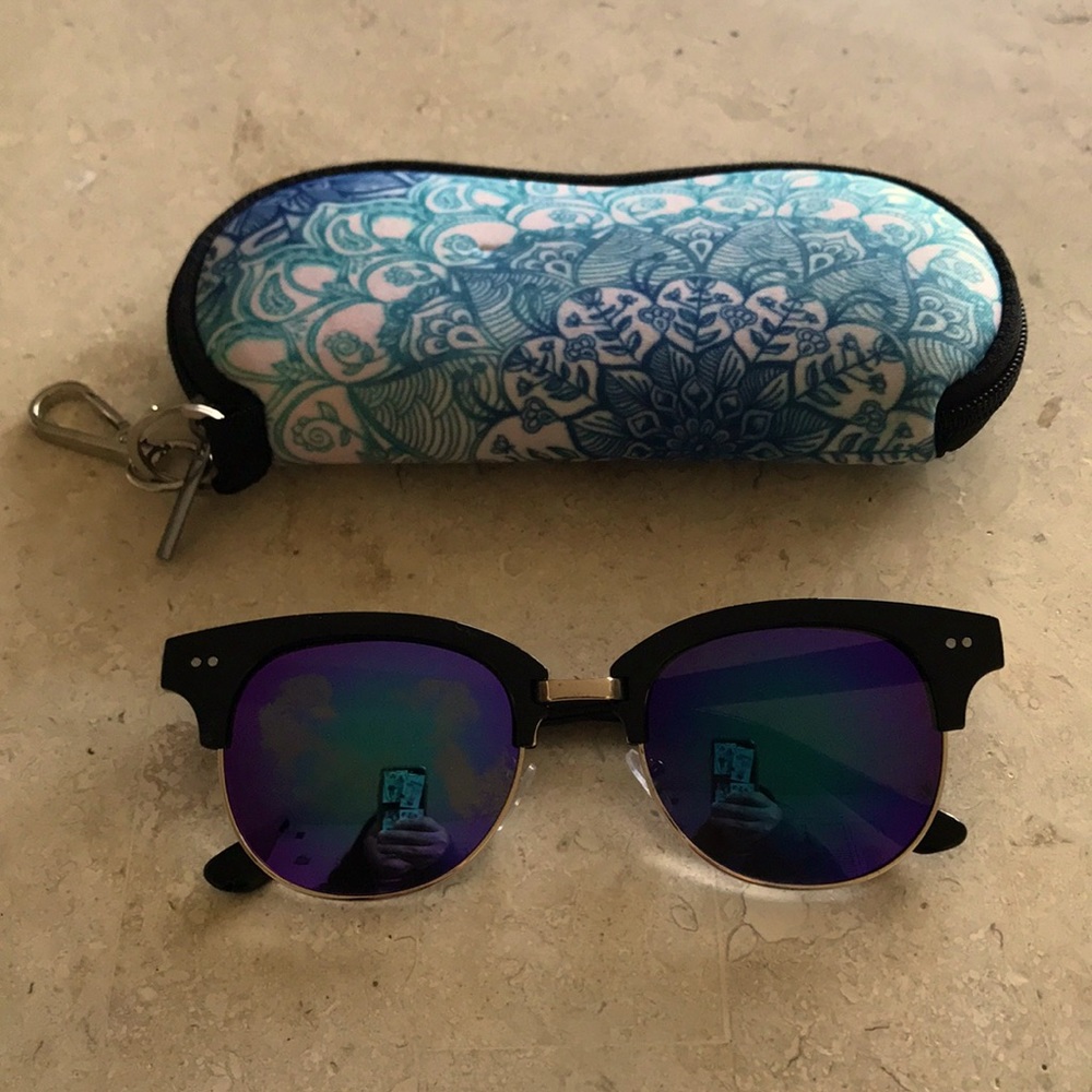 Sunglasses with case